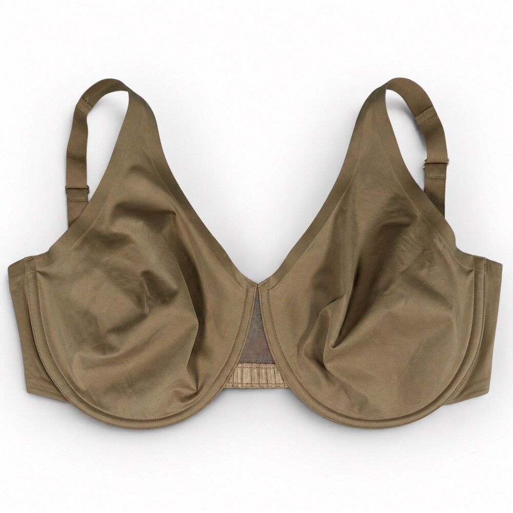 ThirdLove 24/7 Unlined Minimizer Underwire Bra 36G Taupe Convertible Adjustable